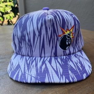 Purple The Hundreds SnapBack Flat brim Hat